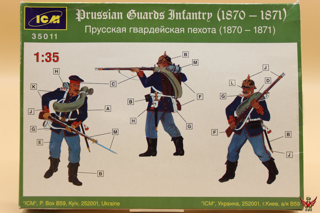 ICM 1/35 Prussian Guards Infantry French-German War (1870-1871)
