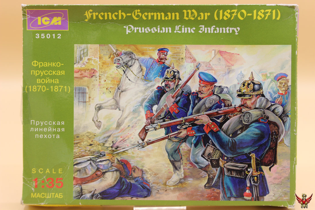 ICM 1/35 French-German War (1870-1871) Prussian Line Infantry