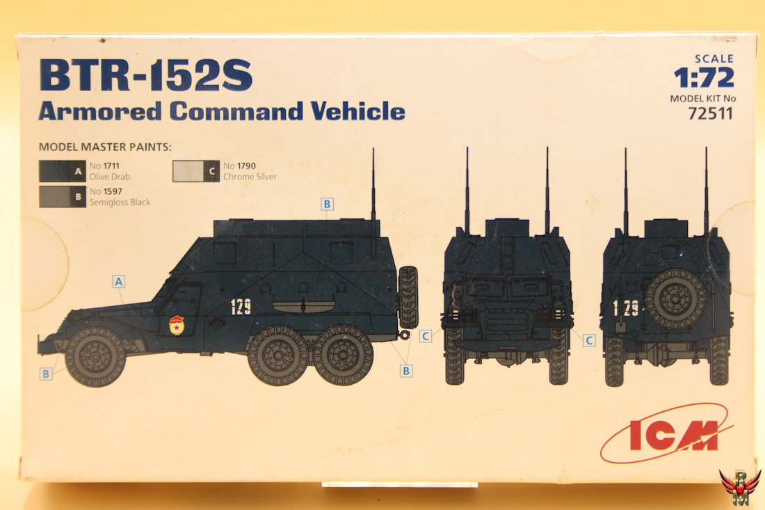 ICM 1/72 BTR-152S Armoured Command Vehicle