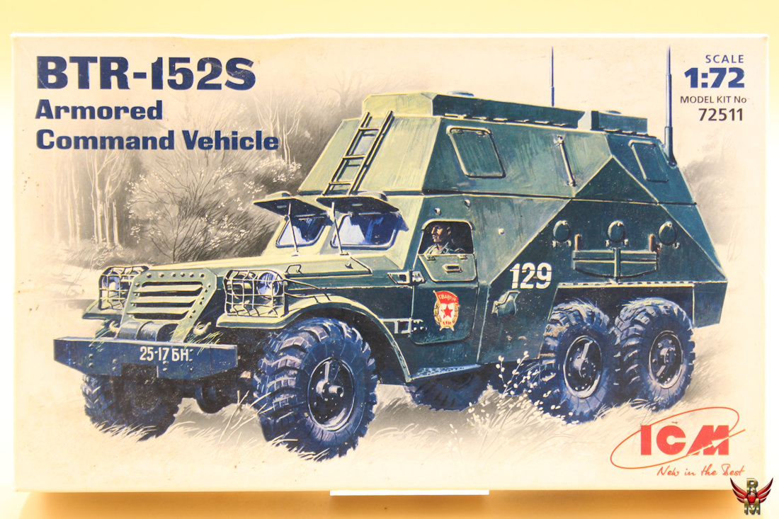 ICM 1/72 BTR-152S Armoured Command Vehicle