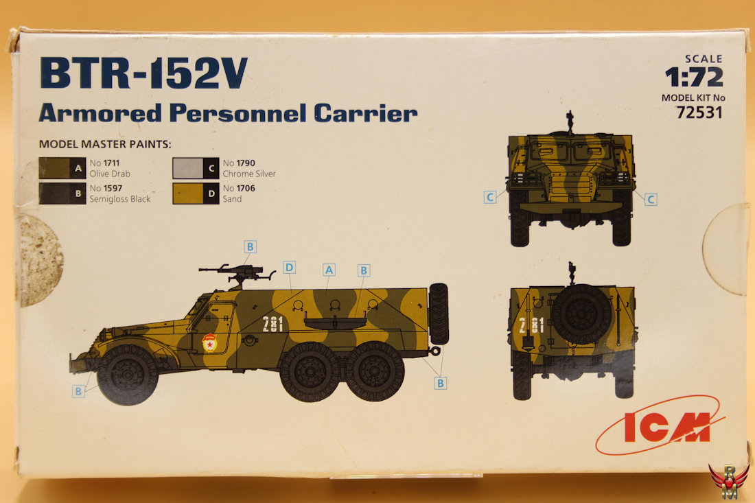ICM 1/72 BTR-152V Armored Personnel Carrier