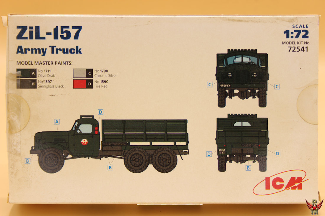 ICM 1/72 ZIL-157 Army Truck