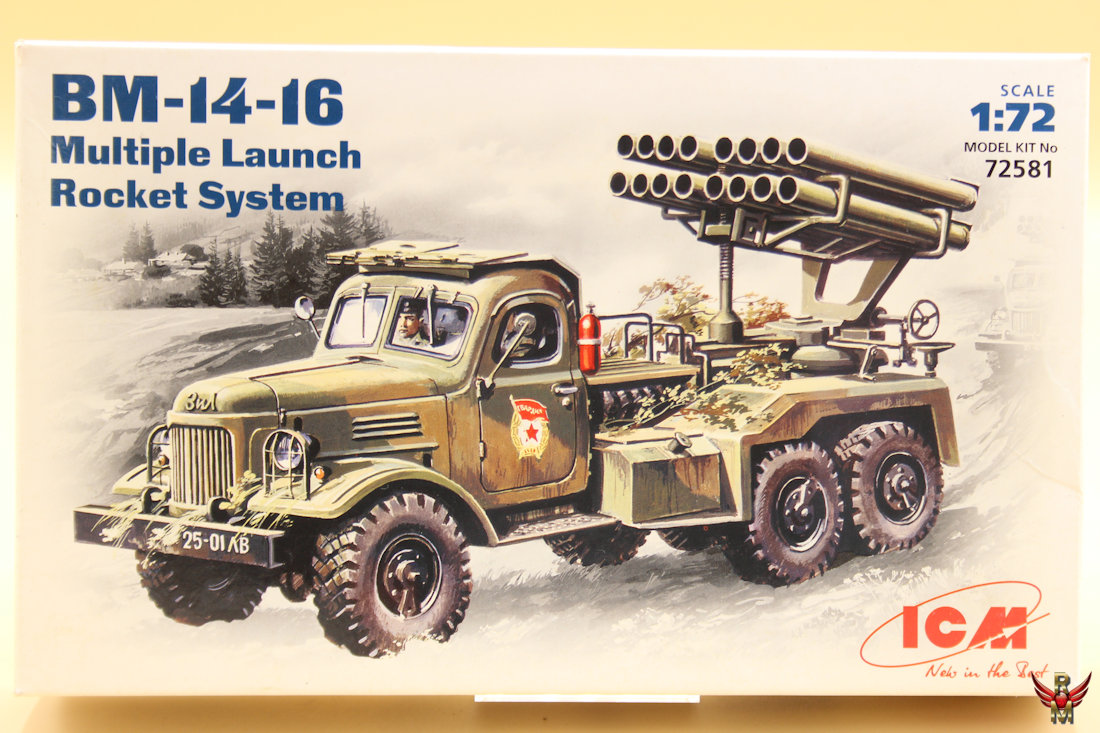 ICM 1/72 BM-14-16 Multiple Launch Rocket System