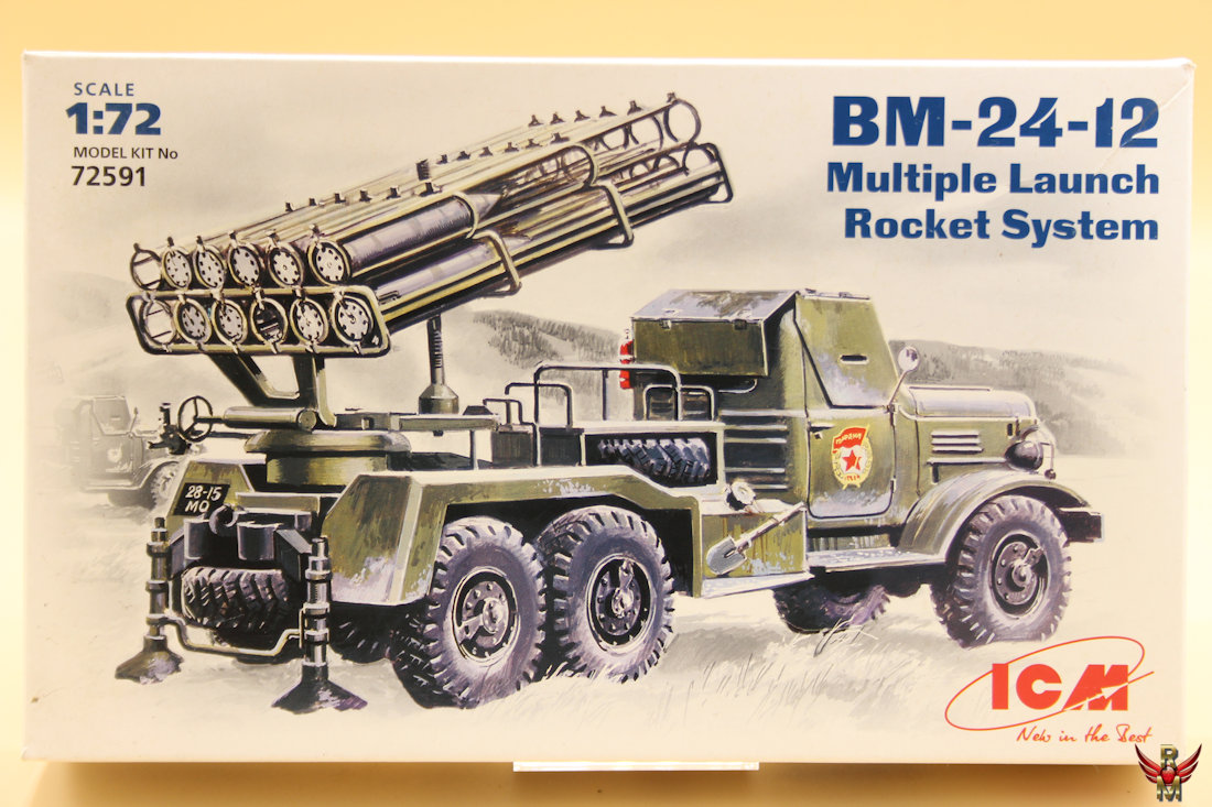 ICM 1/72 BM-24-12 Multiple Launch Rocket System