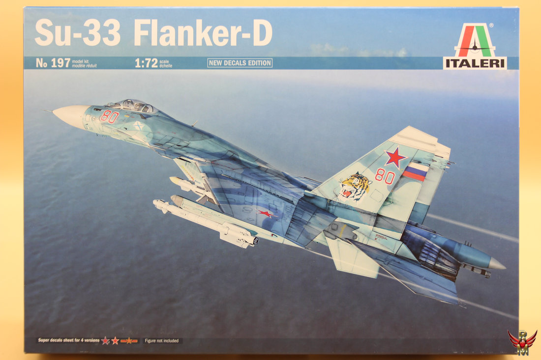 Italeri 1/72 Su-33 Flanker D
