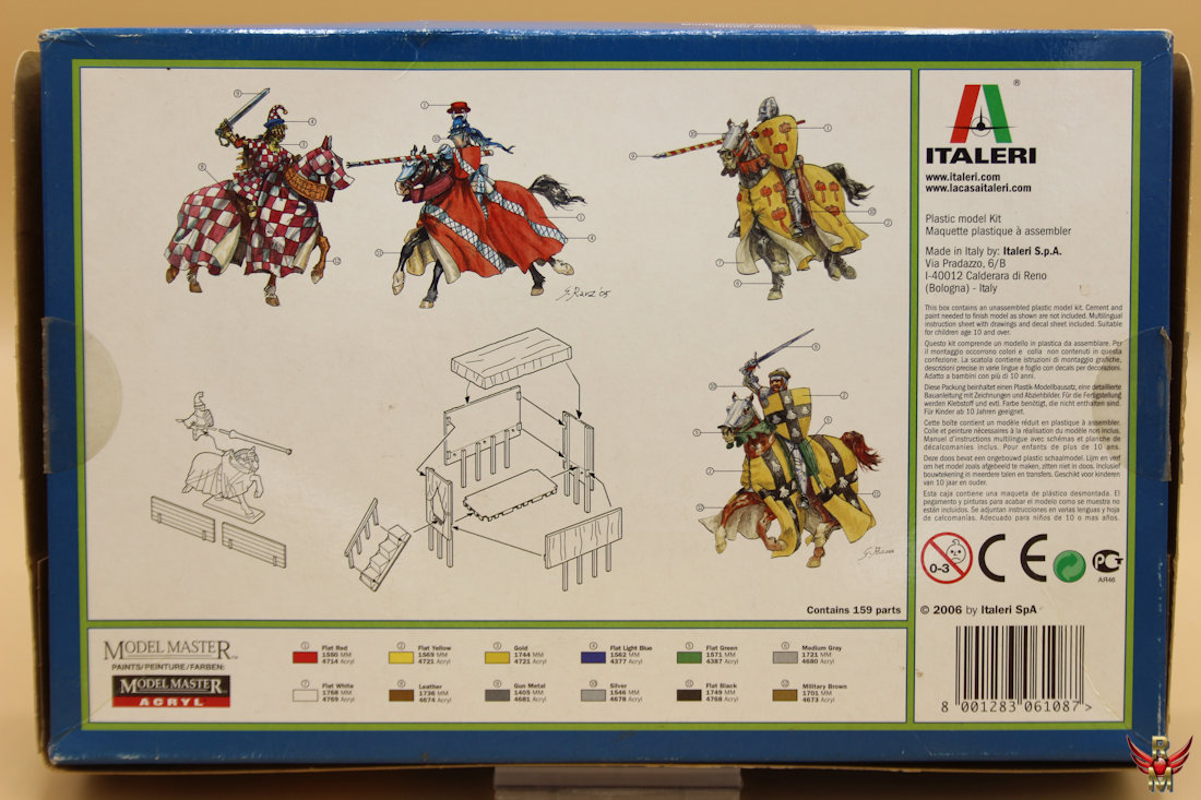 Italeri 1/72 Medieval Tournement