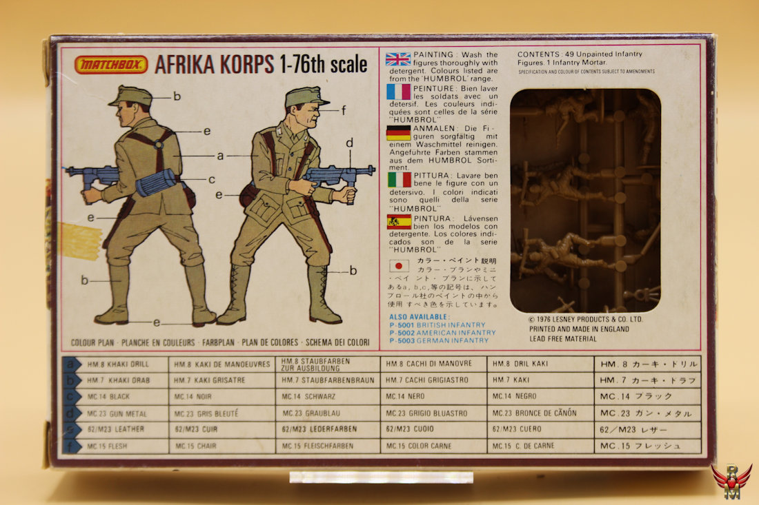 Matchbox 1/76 Afrika Korps