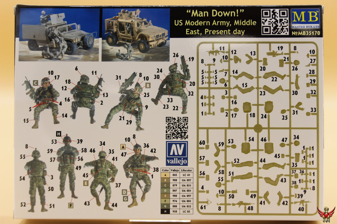 Master Box 1/35 Man Down
