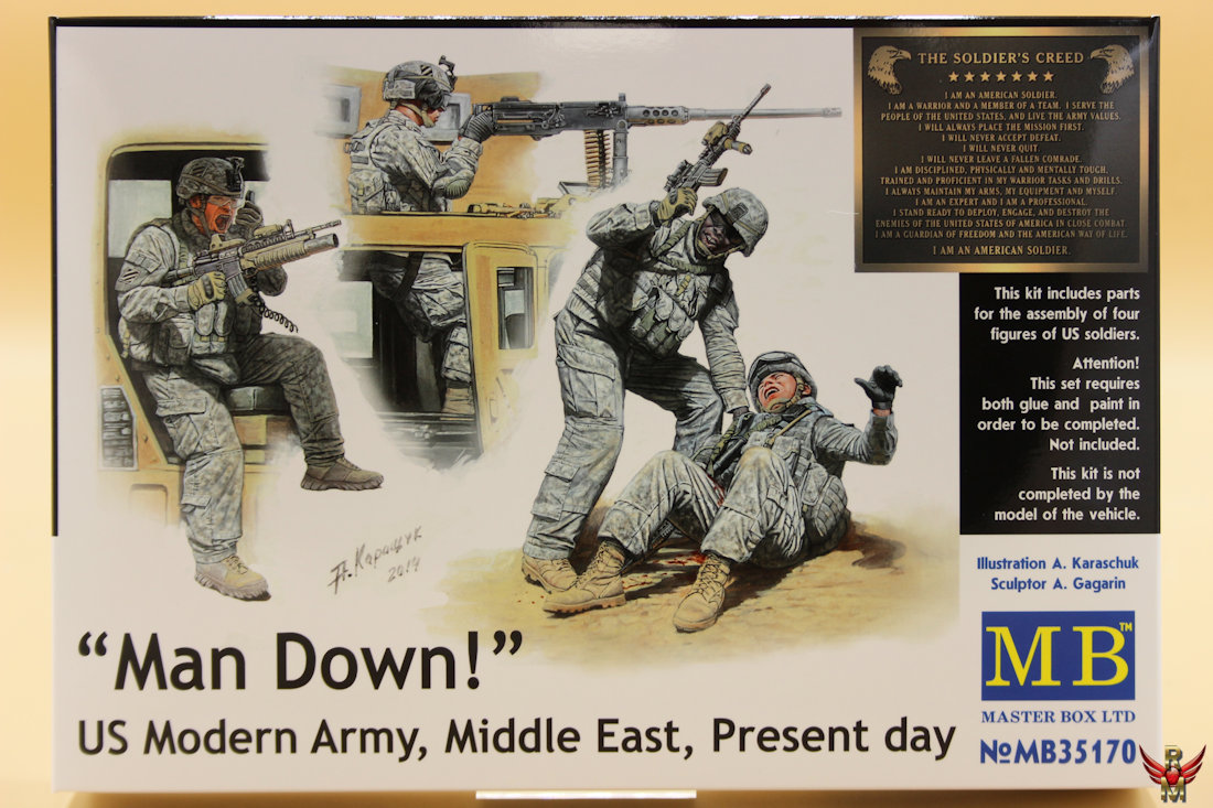 Master Box 1/35 Man Down