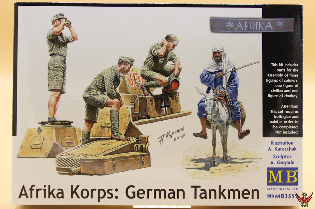 Master Box 1/35 AfrikaKorps German Tankman