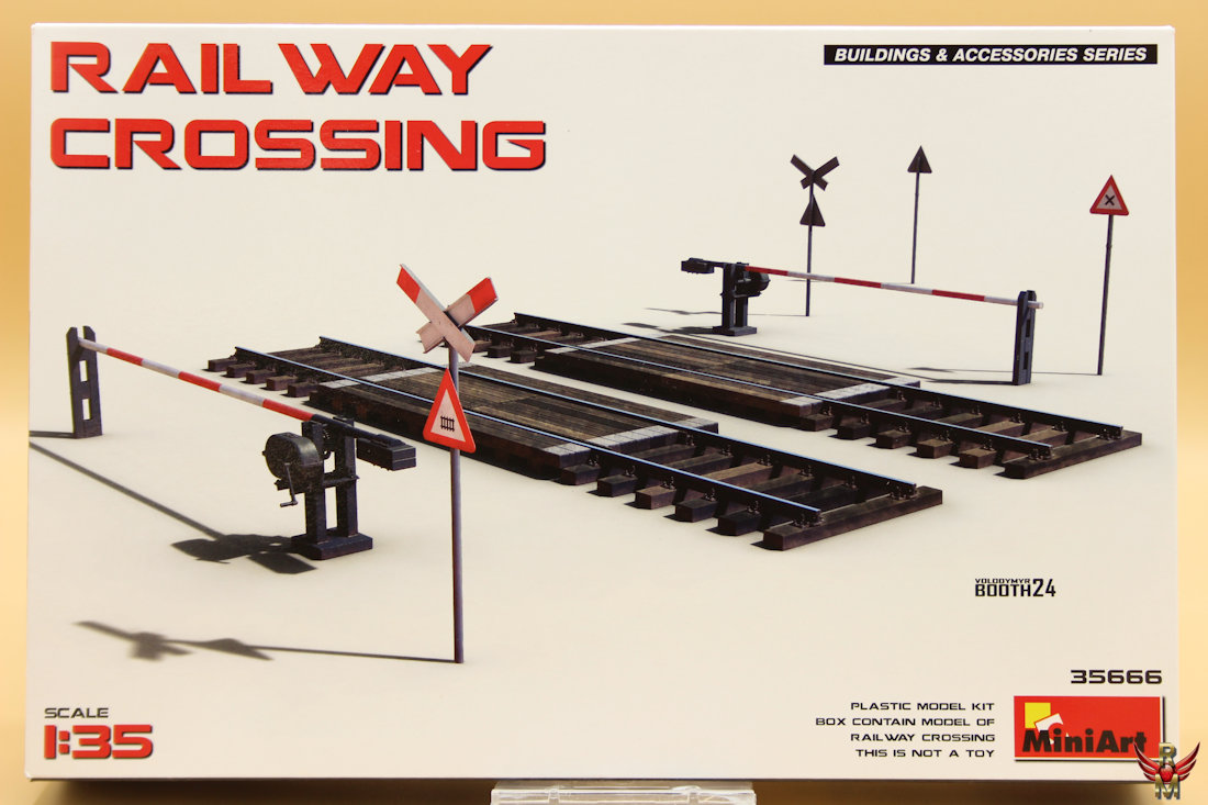 MiniArt 1/35 Railway Crossing
