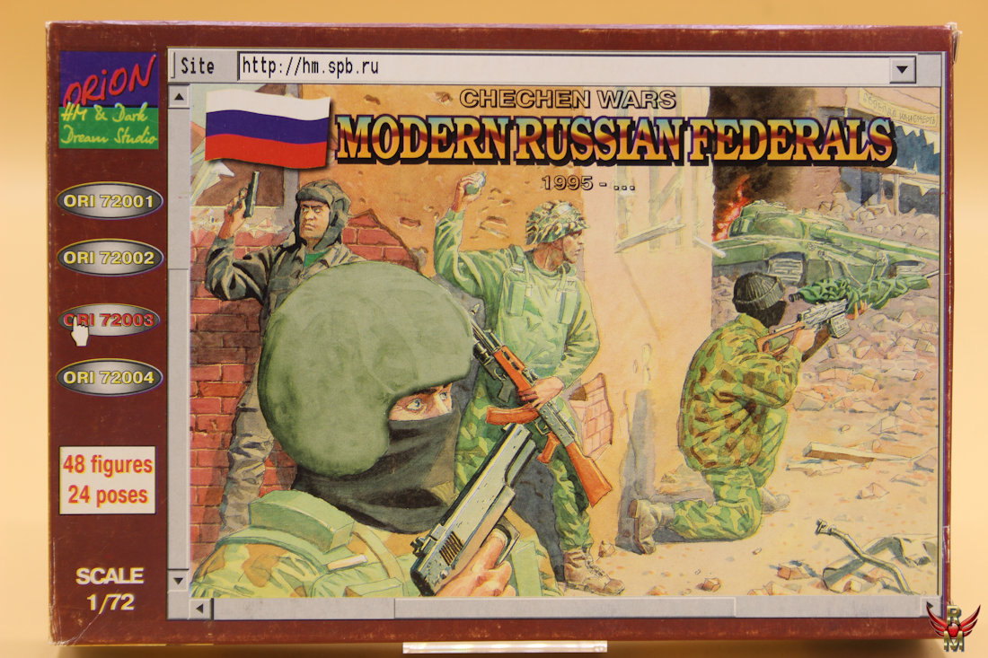 Orion 1/72 Modern Russian Federals