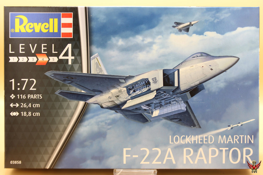 Revell 1/72 Lockheed Martin F-22A Raptor