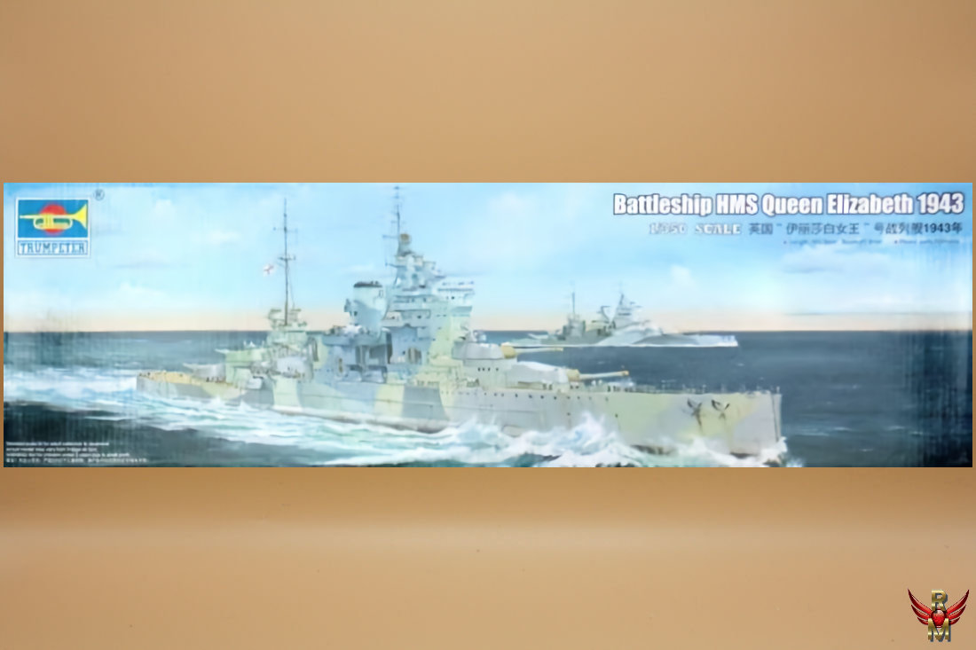 Trumpeter 1/350 Battleship HMS Queen Elizabeth 1943