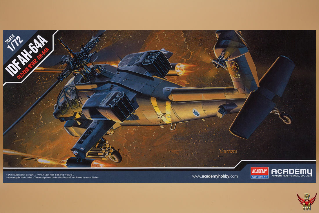 Academy 1/72 IDF AH-64A