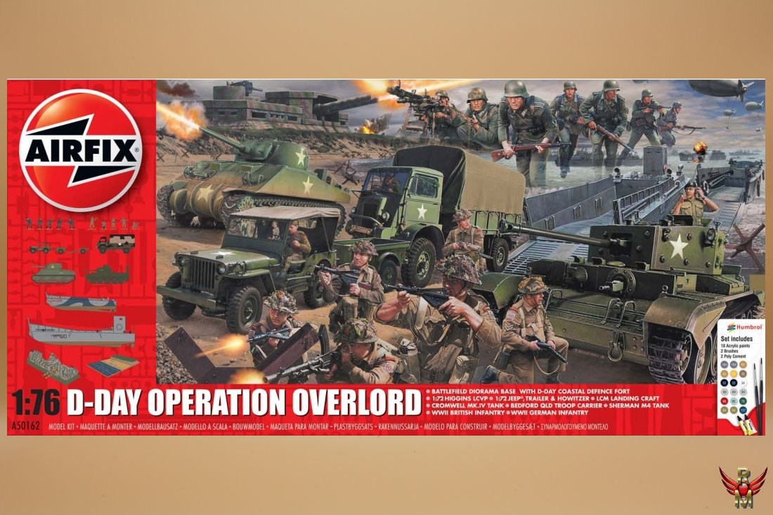 Airfix 1/76 D-Day Operation Overlord 75th Anniversary Set