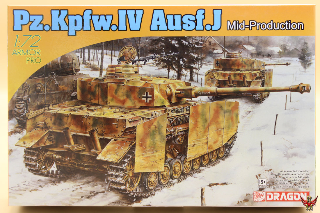 Dragon 1/72 Pz Kpfw IV Ausf J Mid Production