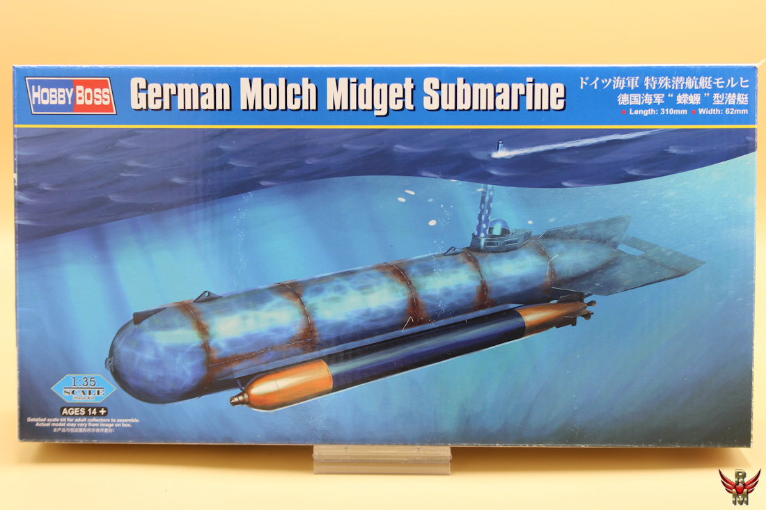 HobbyBoss 1/35 German Molch Midget Submarine