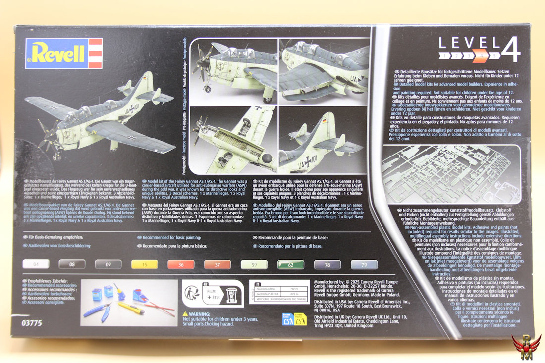 Revell 1/72 Fairey Gannet AS 1/AS 4