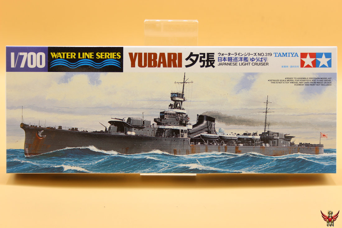 Tamiya 1/700 Yubari Japanese Light Cruiser water line series
