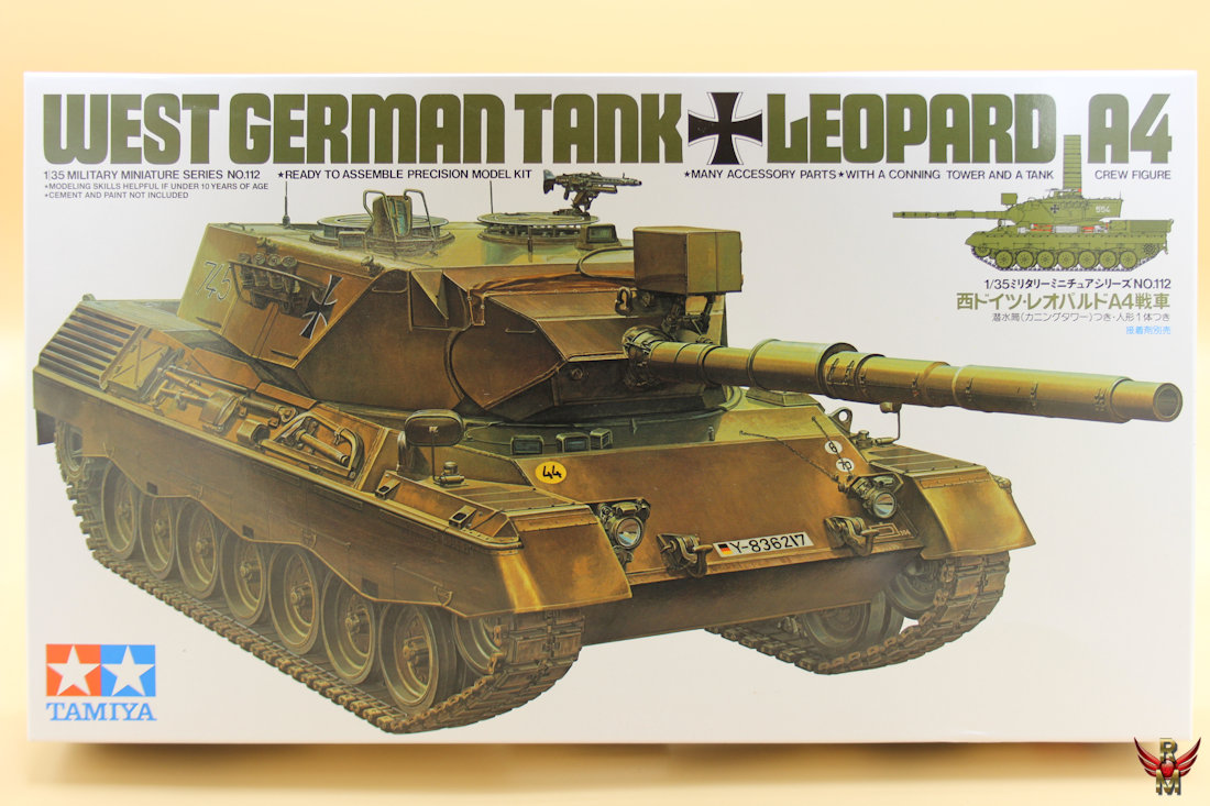 Tamiya 1/35 West German Tank Leopard A4