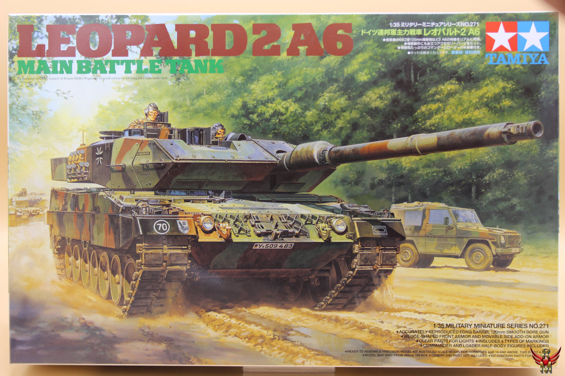 Tamiya 1/35 Leopard 2A6 Main Battle Tank