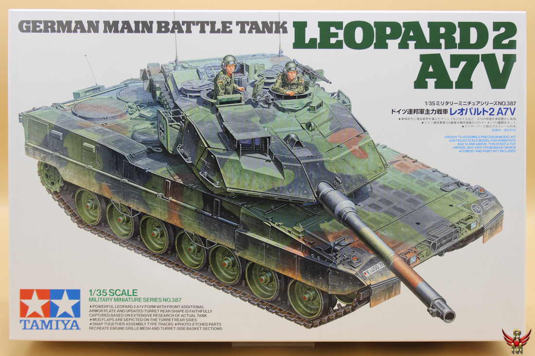 Tamiya 1/35 Leopard 2 A7V German Main Battle Tank