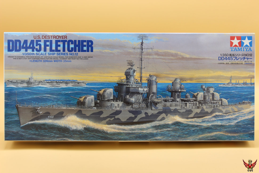 Tamiya 1/350 US Destroyer DD-445 Fletcher