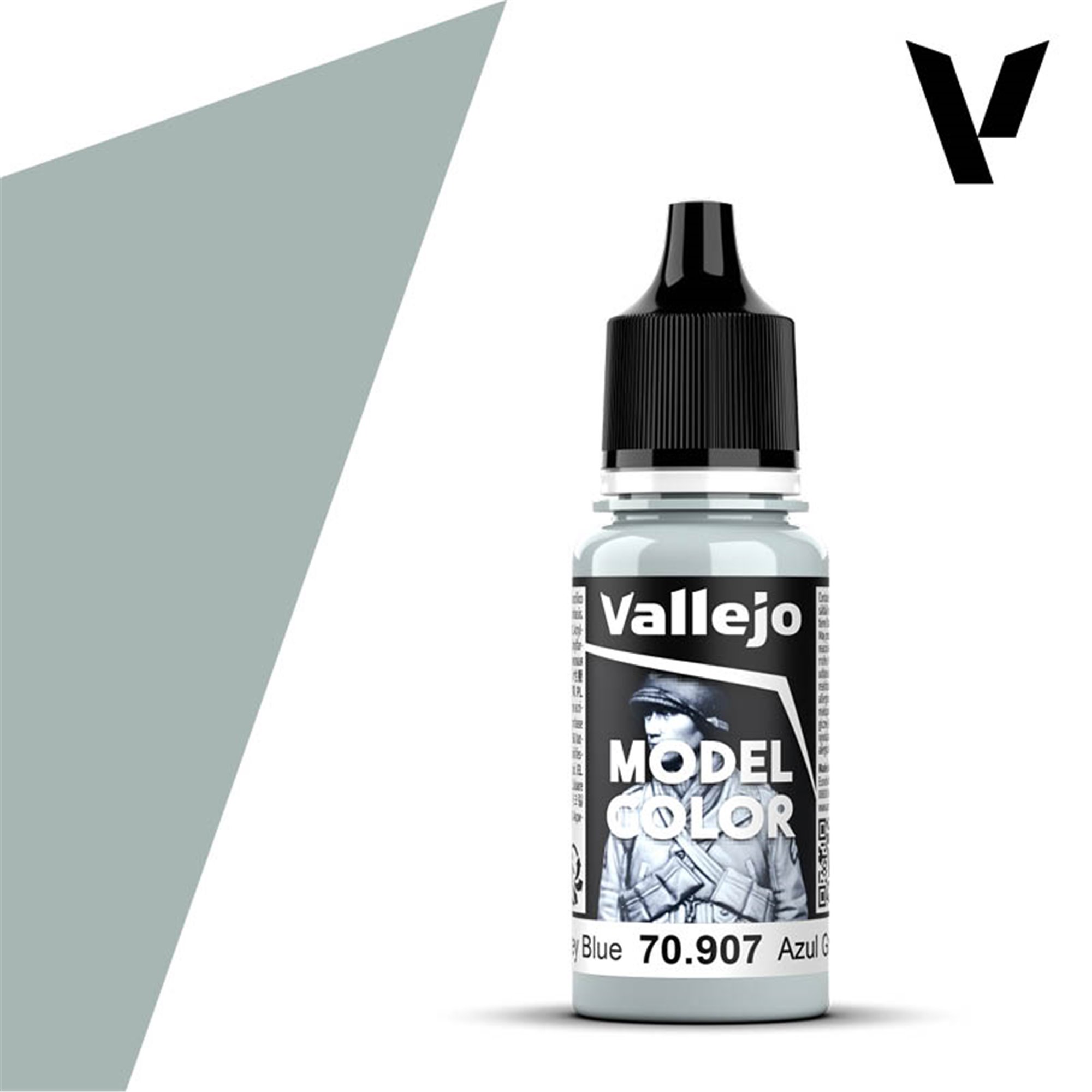 Vallejo Model Color 168 Pale Grey Blue