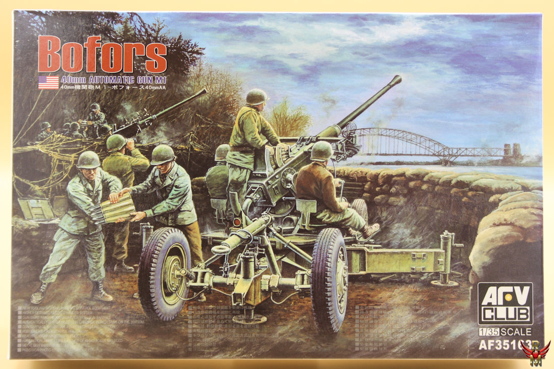 AFV Club 1/35 BOFORS 40mm Automatic Gun M1
