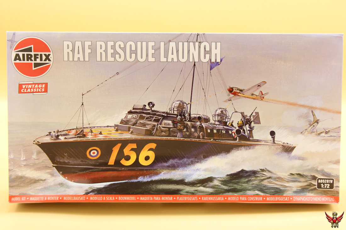 Airfix 1/72 RAF Rescue Launch-