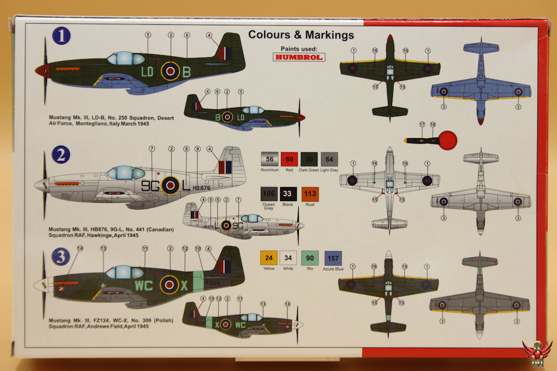 AZ Model 1/72 Mustang Mk III Dorsal Fin