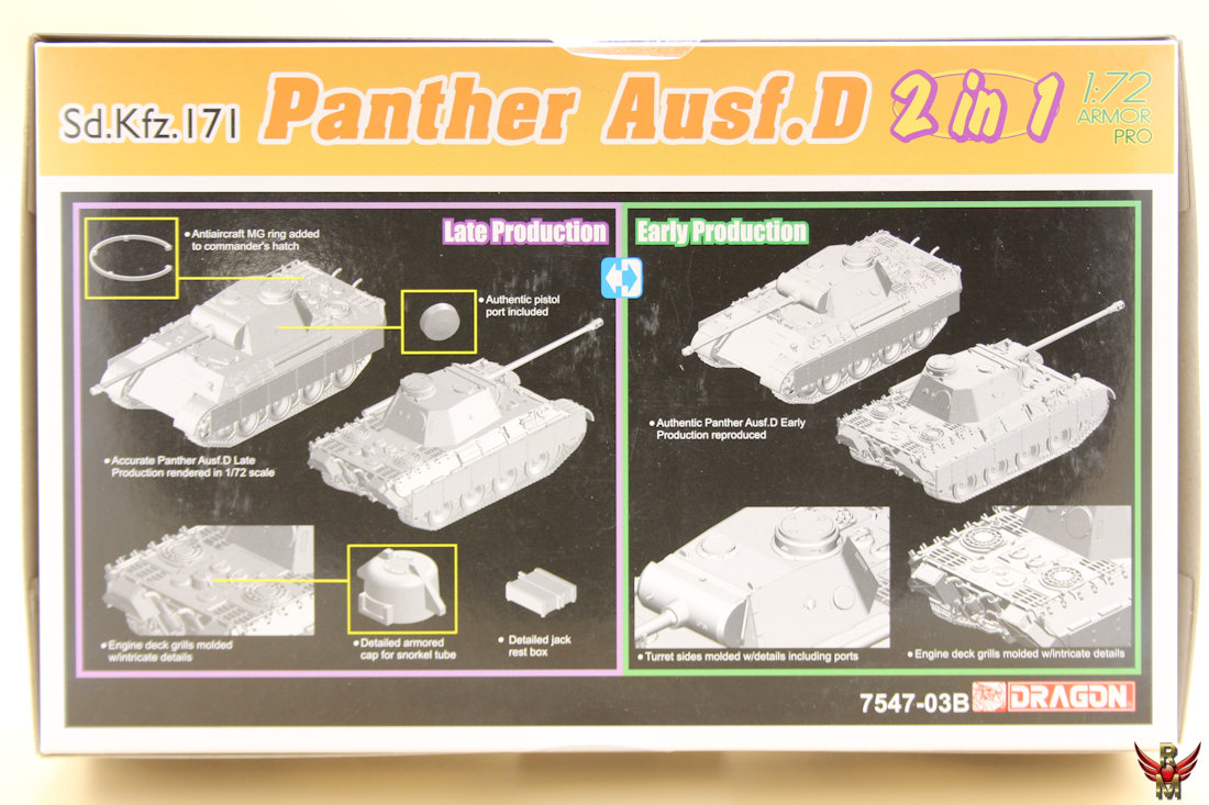 Dragon 1/72 Sd Kfz 171 Panther Ausf D