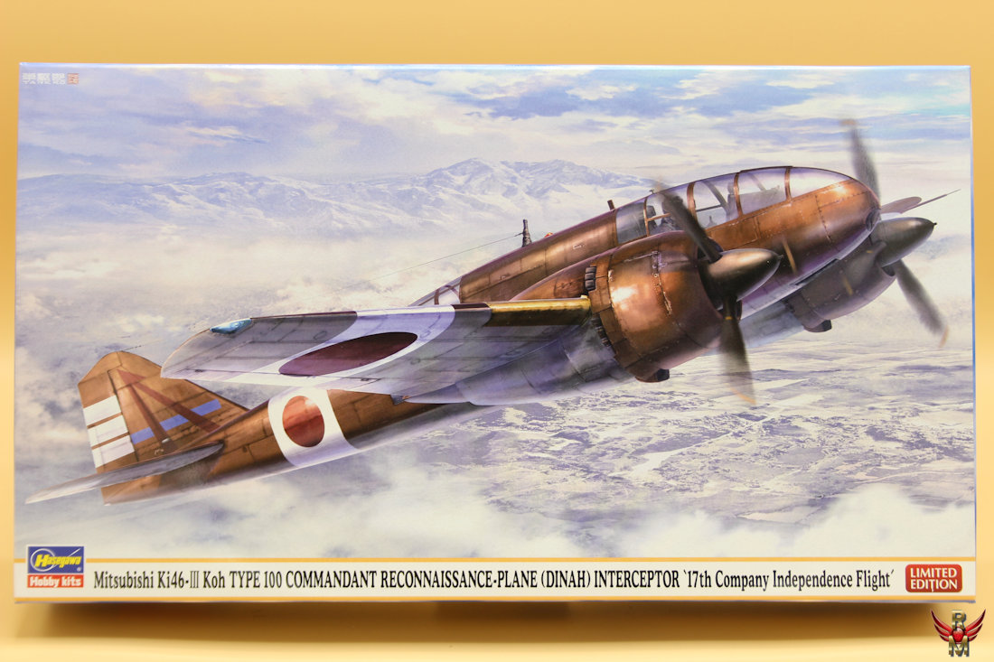 Hasegawa 1/72 Mitsubishi Ki46-III Koh Type 100 Commandant Reconnaissance-Plane (Dinah)