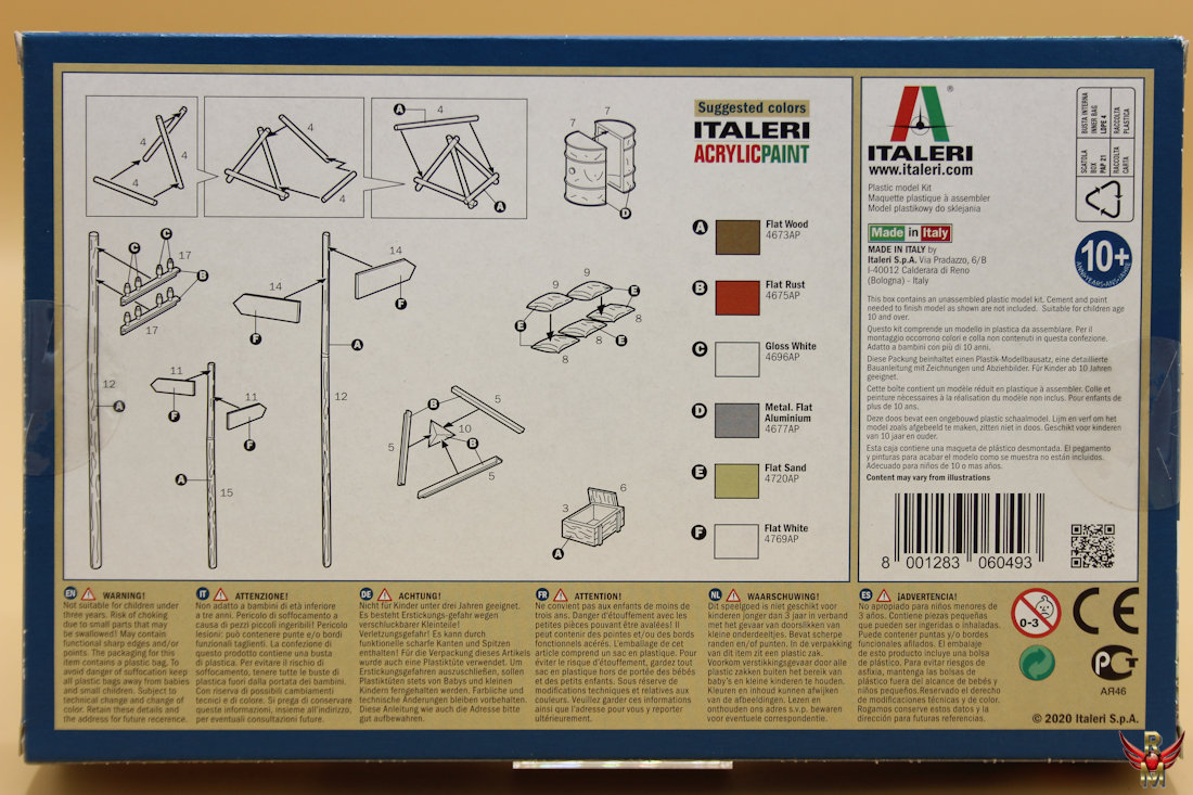 Italeri 1/72 Battlefield Accessories