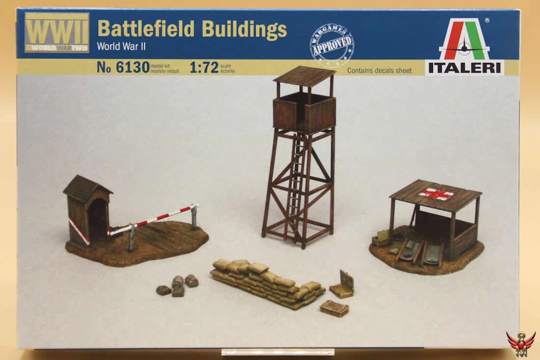 Italeri 1/72 Battlefield Buildings World War II