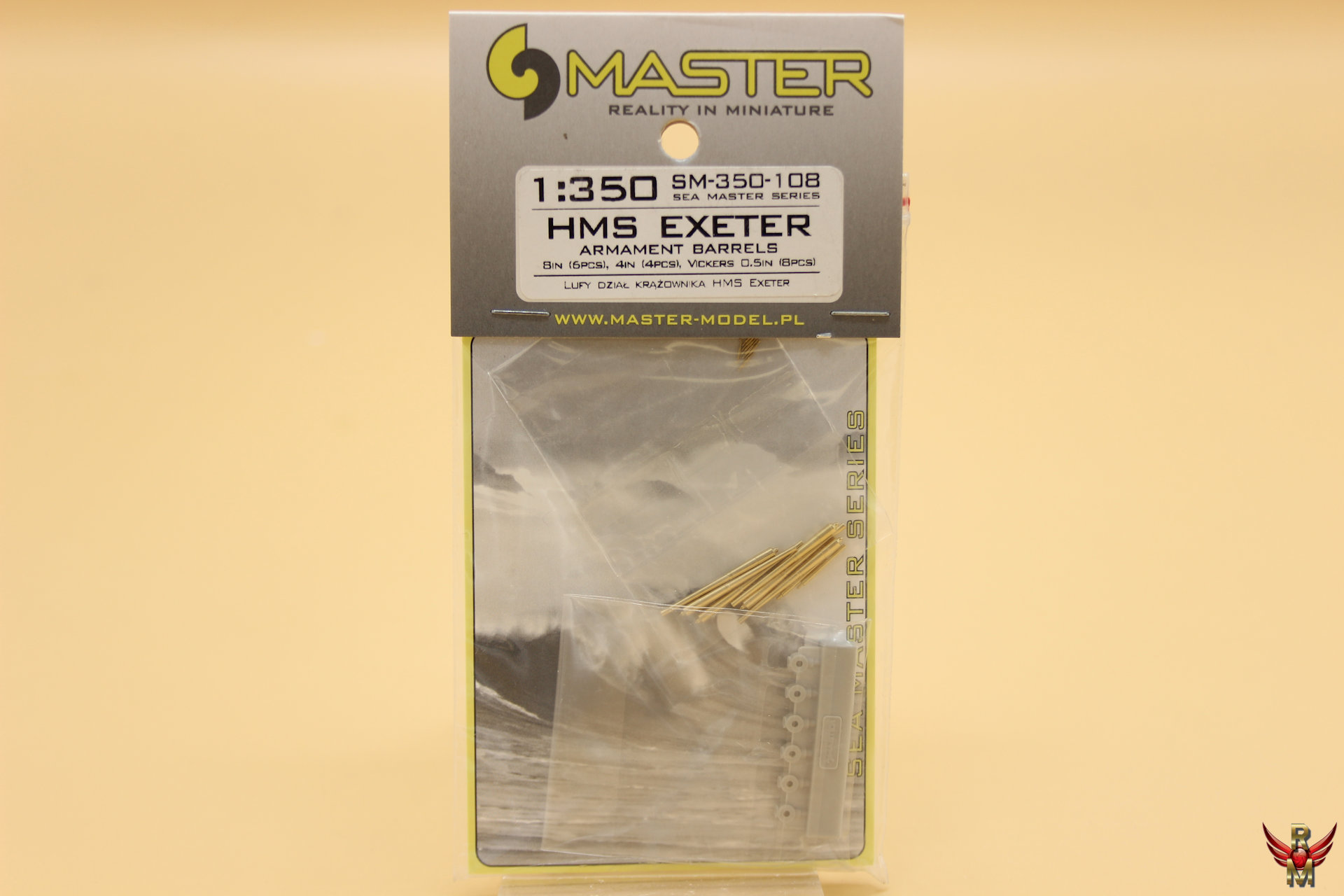 Master 1/350 HMS Exeter Armament Barrels