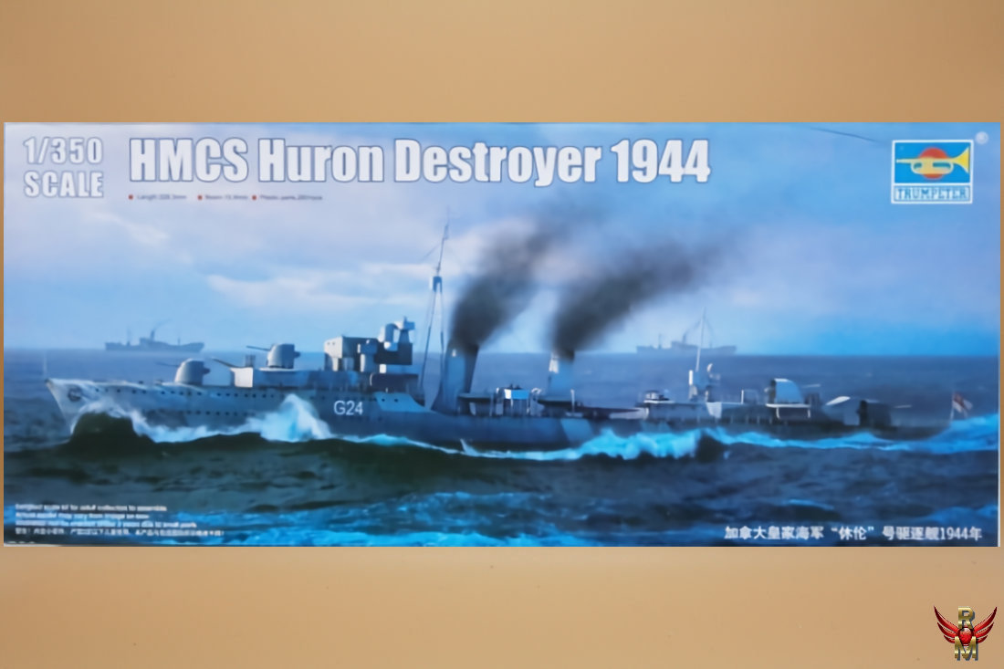 Trumpeter 1/350 HMCS Huron Destroyer 1944