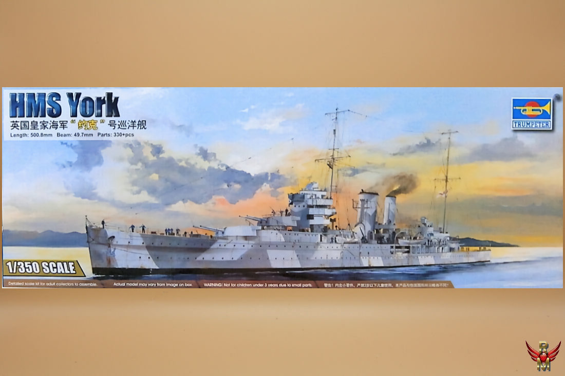 Trumpeter 1/350 HMS York