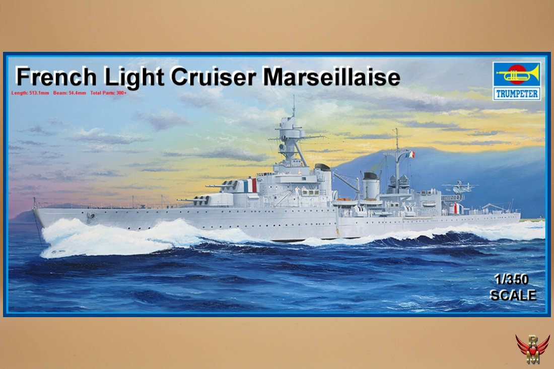 Trumpeter 1/350 French Light Cruiser Marseillaise