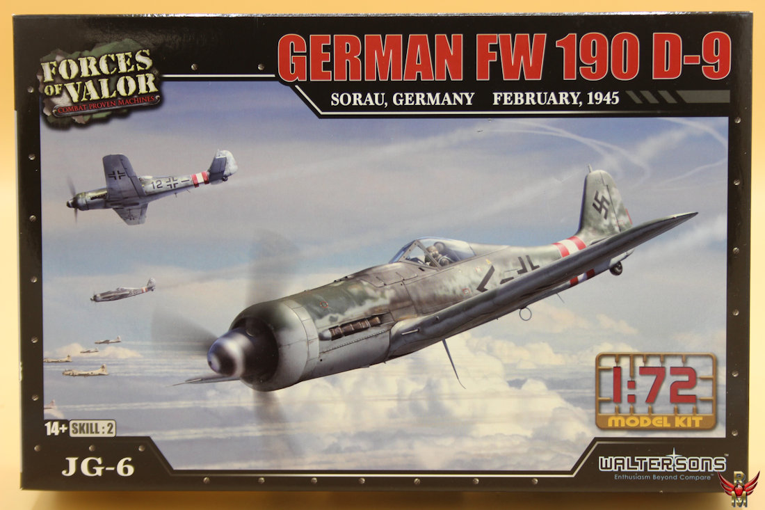 Forces of Valor 1/72 German FW-190 D-9 Sorau Germany February 1945