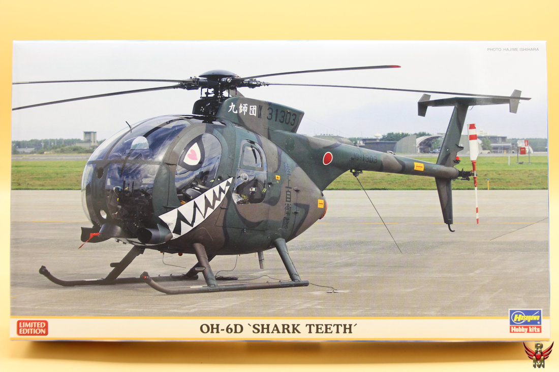 Hasegawa 1/48 OH-6D Shark Teeth Limited Edition