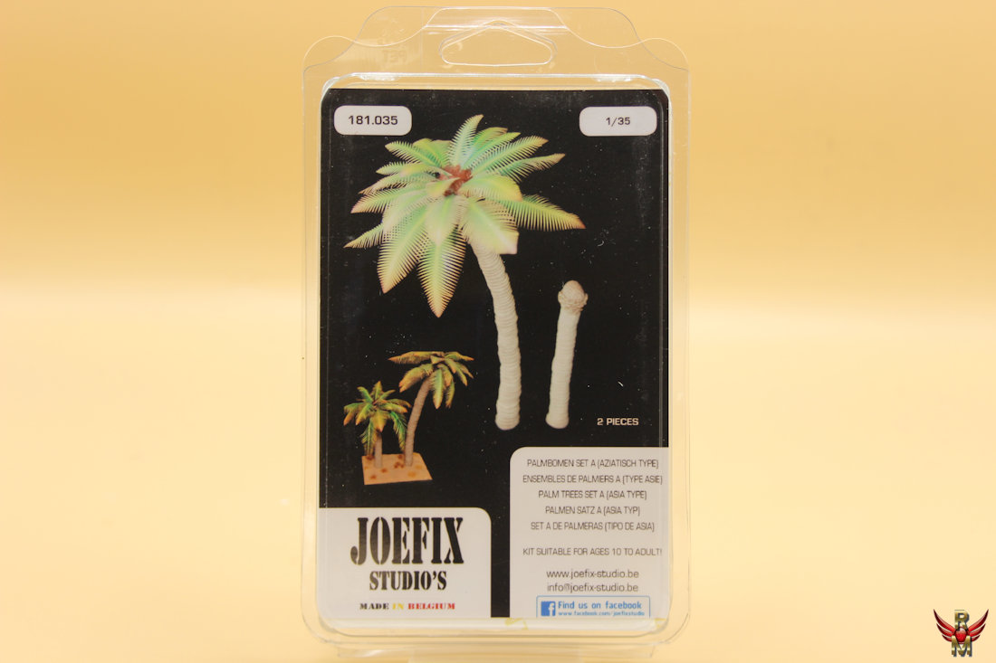 Joefix 1/35 ASIA PALM TREES SET A 2 PCS 110 GR