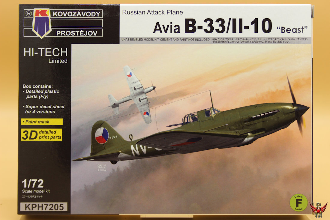 Kovozávody Prostějov 1/72 Avia B-33/Il-10 Beast