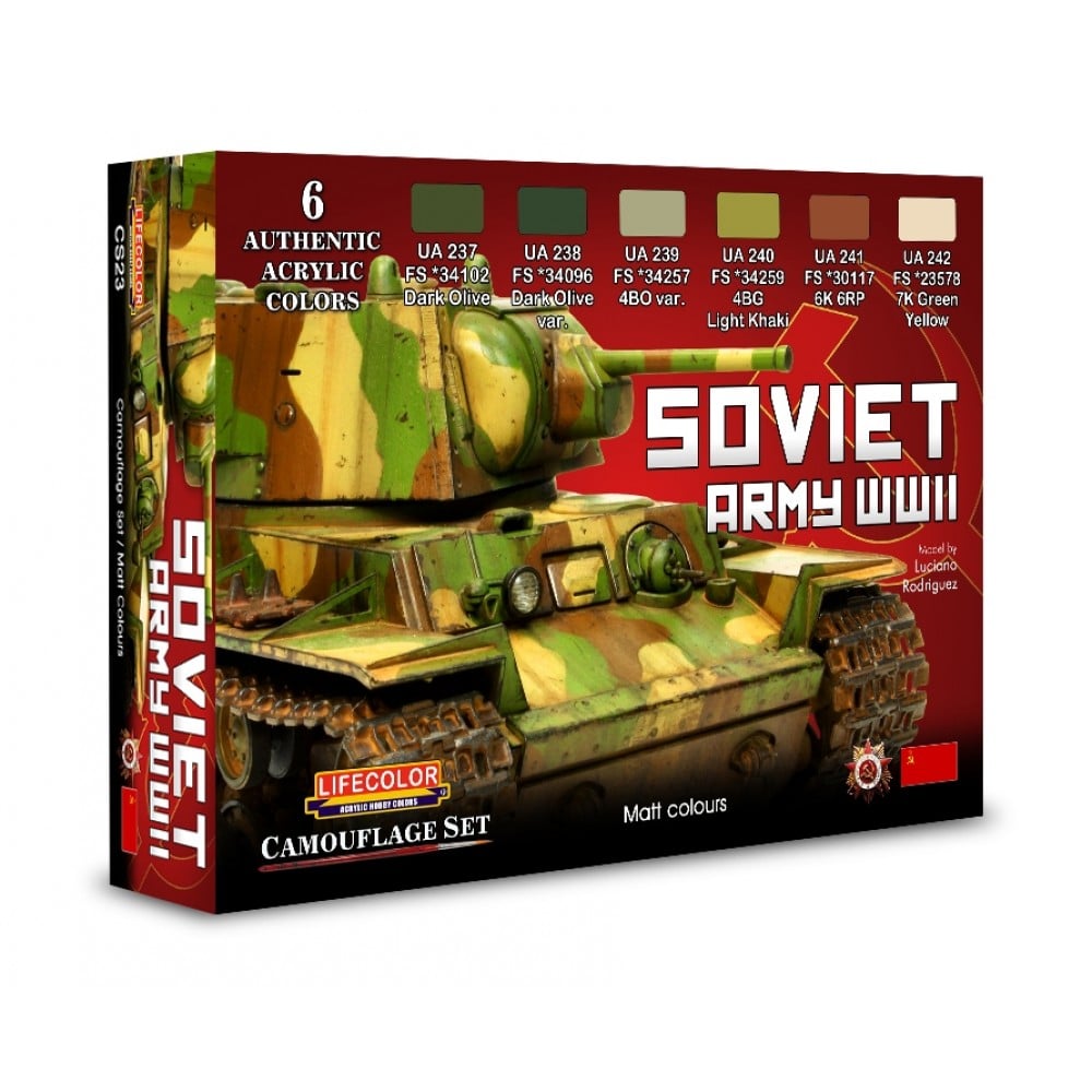 LIFECOLOR CS23 Soviet Armour WWII