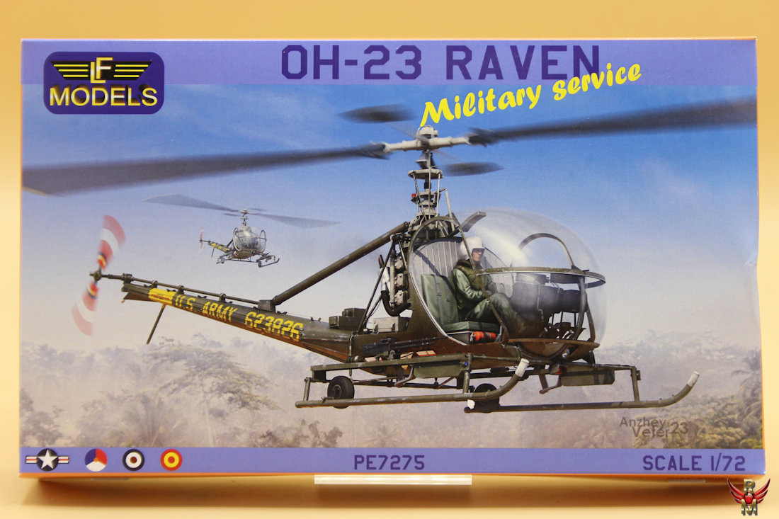 LF Models 1/72 OH-23 Raven Military Service