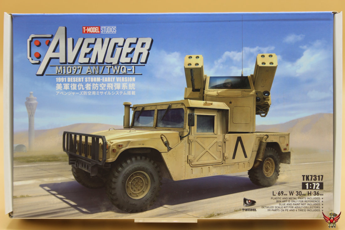 T-Model 1/72 M1097 AN/TWQ-1 Avenger Early Version