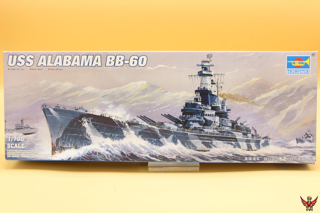 Trumpeter 1/700 USS Alabama BB-60
