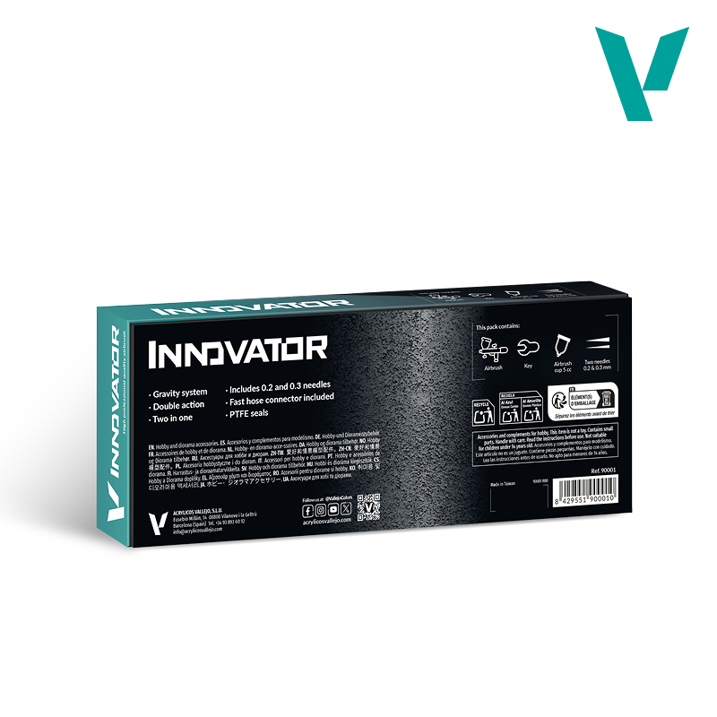 Vallejo 90001 Innovator Gravity System Two in One