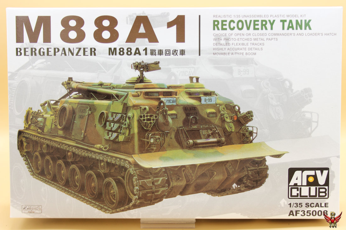 AFV Club 1/35 M88 A1 Recovery Tank Bergepanzer M88A1